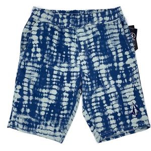 Volcom Vamo Cool Blue Fleece Shorts Size Small